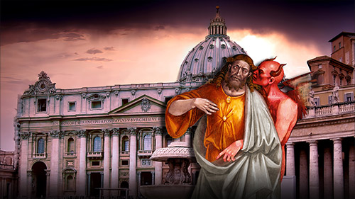 Antychryst i Bazylika w. Piotra na Watykanie