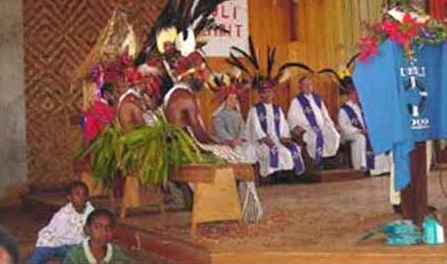 Neomsza plemienna w Nowej Gwinei