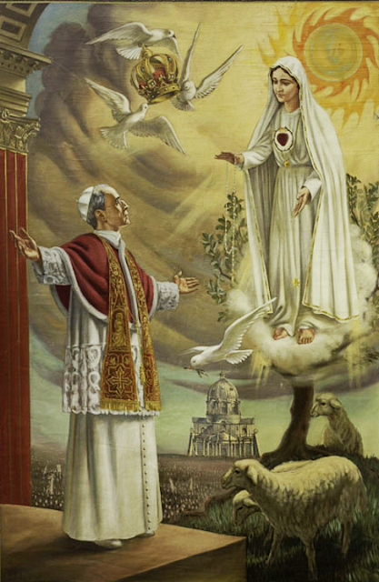 Papie Pius XII i Matka Boska Fatimska. Wizja Piusa XII.