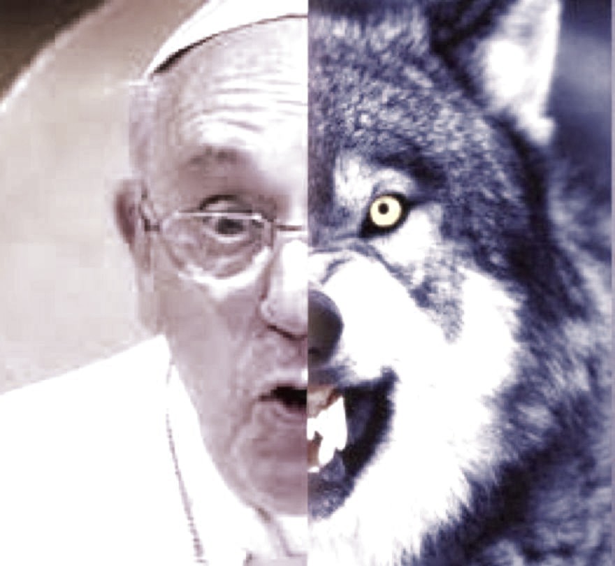 Pseudopapie Bergoglio - wilk w owczej skórze