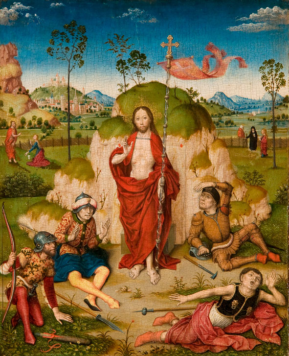 Zmartwychwstanie Chrystusa. Dieric Bouts, 1480 r.