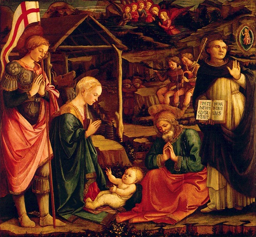 Boe Narodzenie. Filippo Lippi.