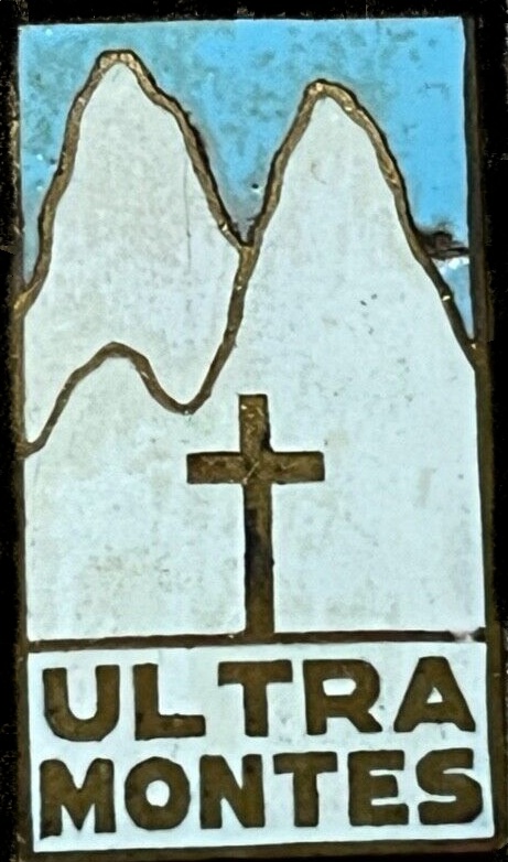 Broszka narciarska Ultra montes.