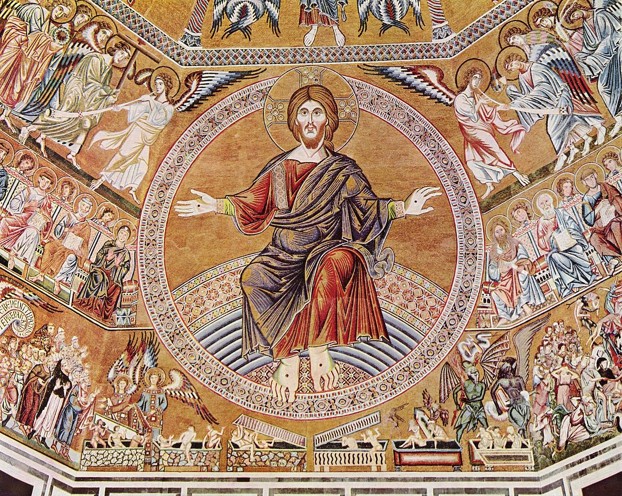 Chrystus Pantokrator i Sąd Ostateczny. San Giovanni.