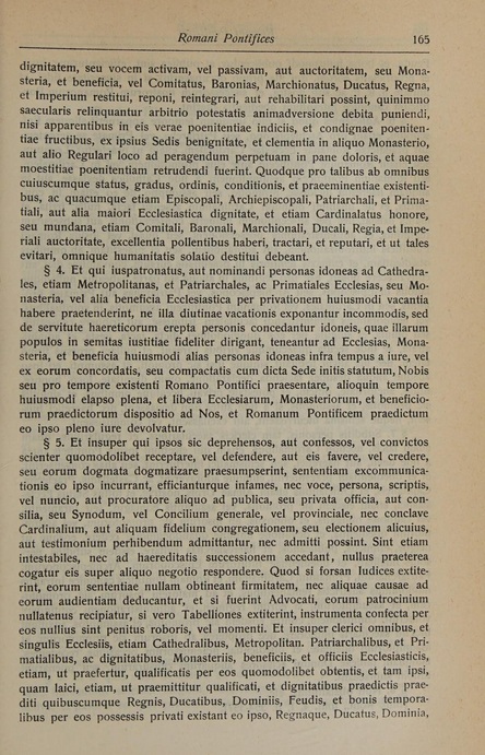 Codicis Iuris Canonici Fontes. Cura em.mi Petri Card. Gasparri editi. Volumen I. Concilia generalia – Romani Pontifices usque ad annum 1745. N. 1-364. Romae. Typis Polyglottis Vaticanis MCMXXXVI (1936), p. 165.