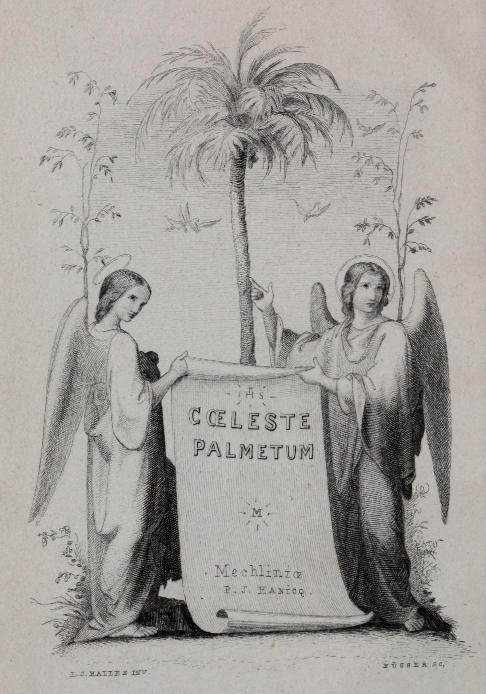 Coeleste palmetum: ad ubertatem et sacras delicias excultum, ornatum, munitum, opera Wilhelmi Nakateni, S. J., plurimis novis iisque lectissimis Sanctorum Patrum et Venerabilis Viri L. Blosii obsitum floribus pietatis. Editio septima. Mechliniae. H. DESSAIN, SUMMI PONTIFICIS, S. CONGREGATIONIS DE PROPAGANDA FIDE ET ARCHIEP. MECHLIN. TYPOGRAPHUS. M. D. CCC. LXXIX. (1879).