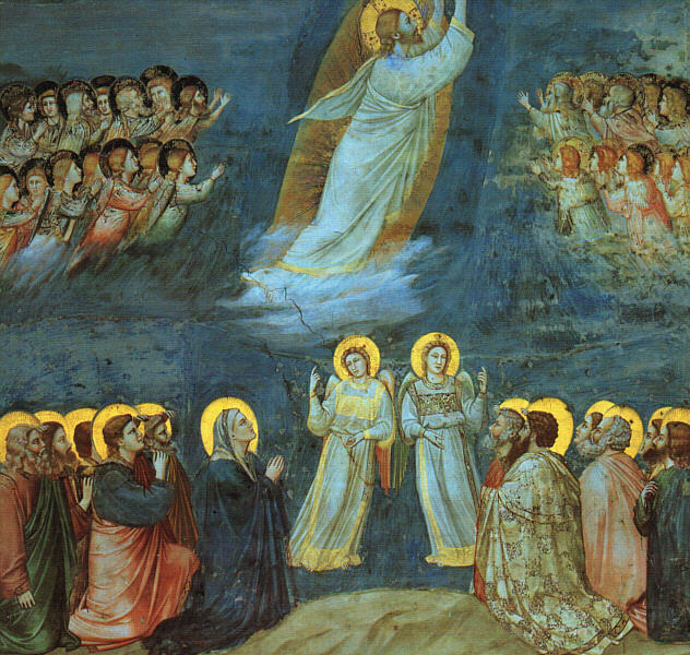 Wniebowstapienie Pana naszego Jezusa Chrystusa. Giotto.