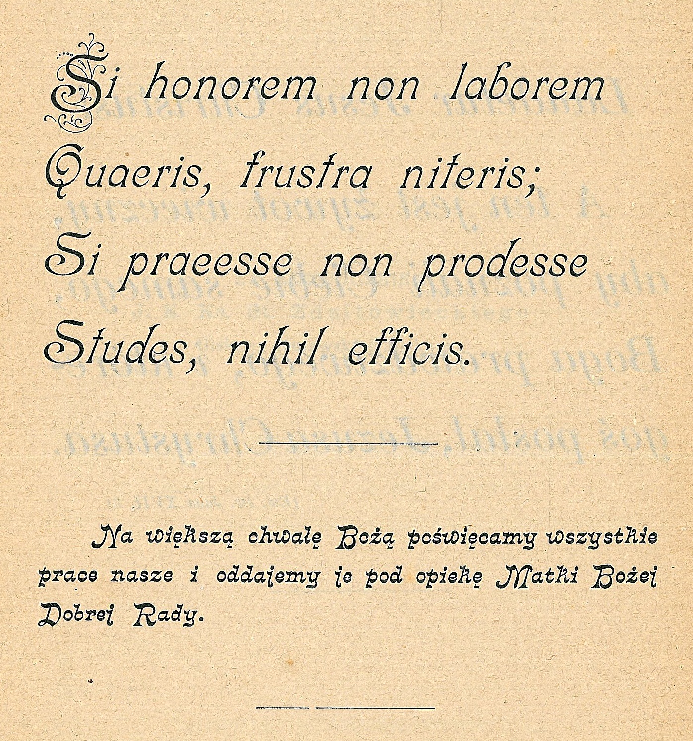 "Homiletyka", 1908 r.