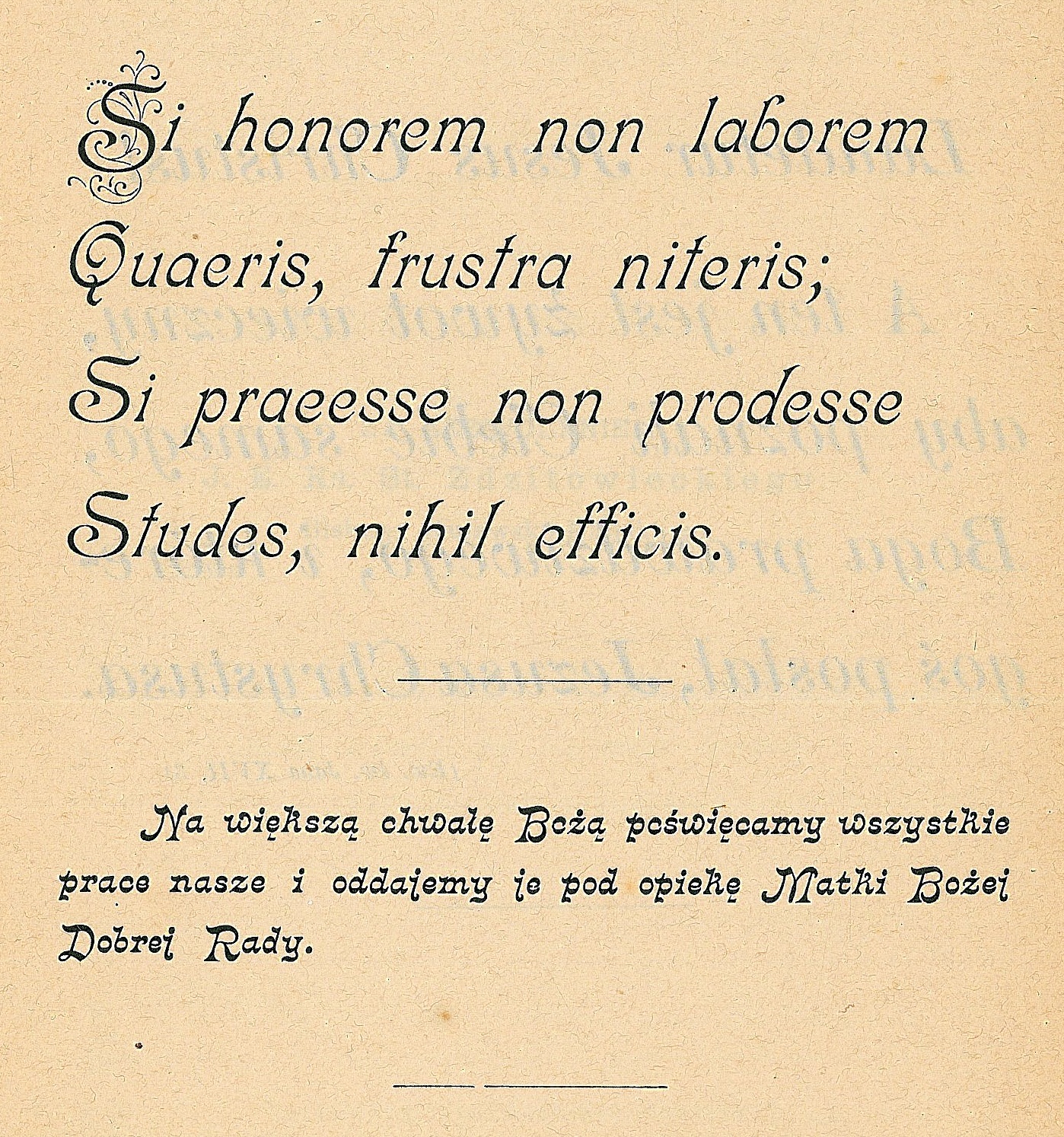 "Homiletyka", 1908 r.