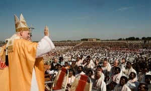 Jan Paweł II w Indiach, Delhi, 1986 r.