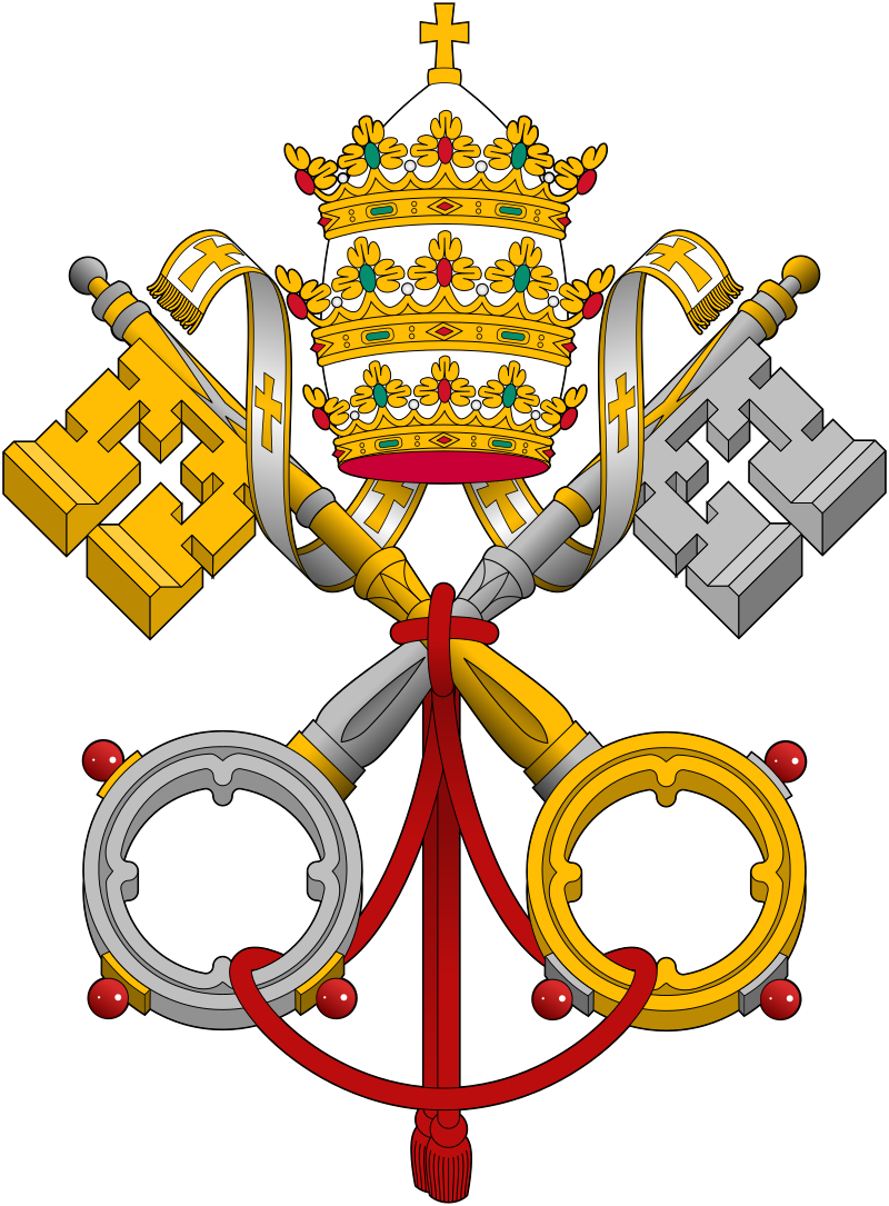 Klucze Piotrowe i Tiara - symbol papiestwa