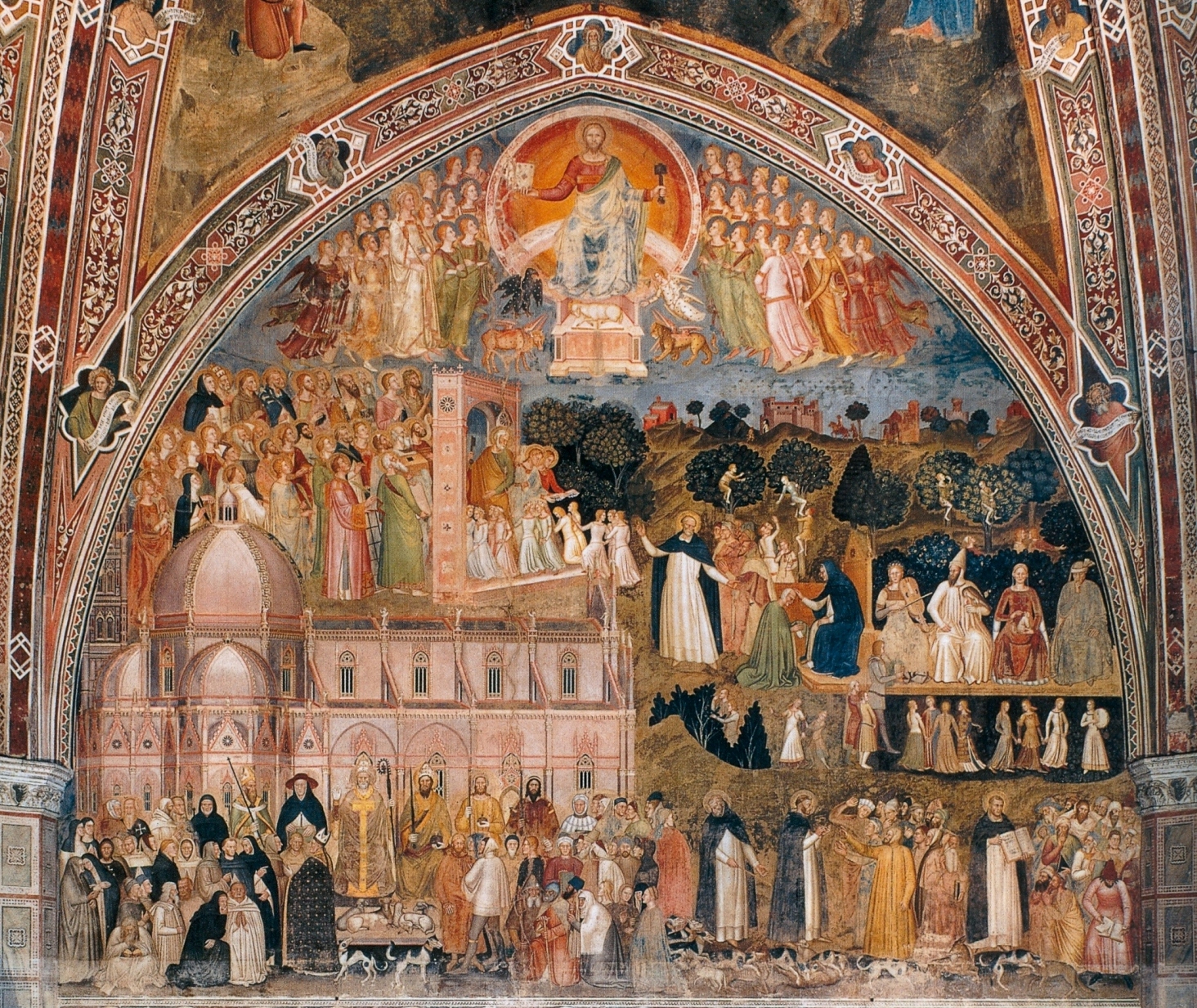 Ecclesia viam salutis. Andrea di Bonaiuto.