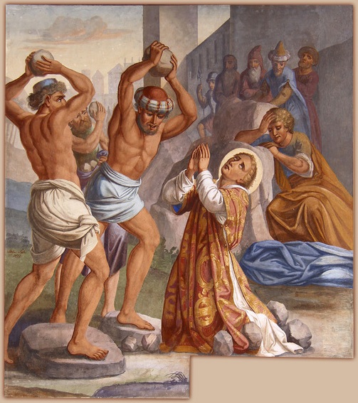 Mczestwo w. Szczepana. Stefan Subic. 1872.