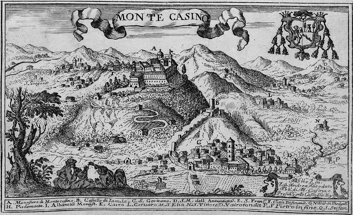 Monte Cassino, 1703 r.