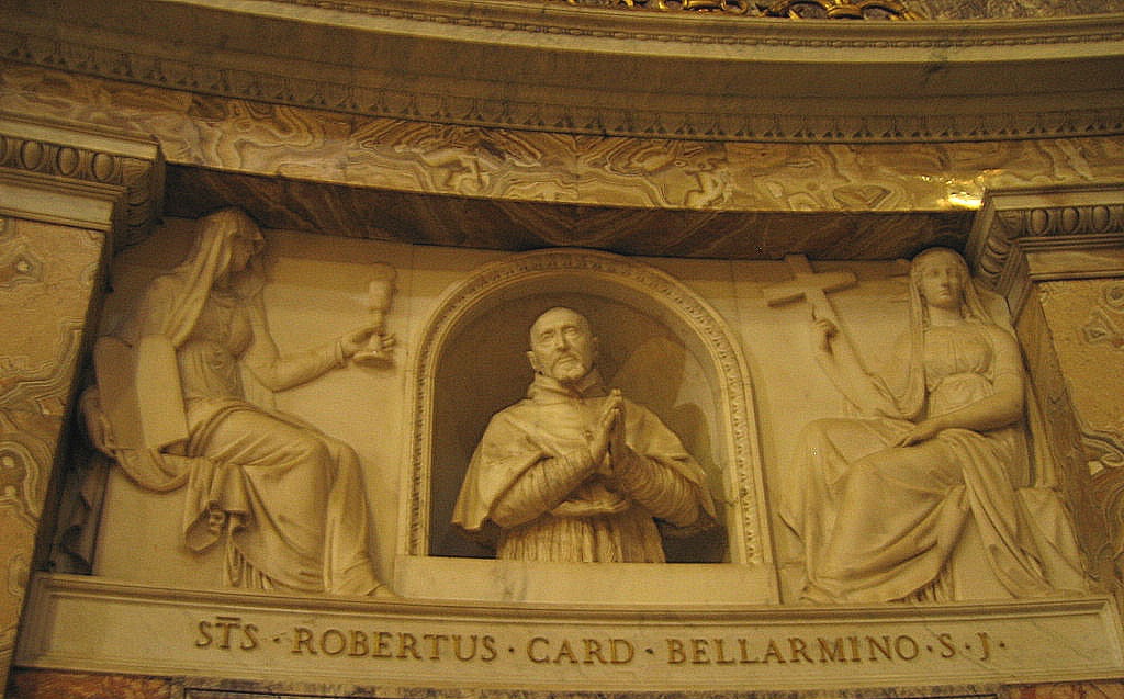 Nagrobek św. Roberta Bellarmina w kościele Il Gesu w Rzymie. Giovanni Lorenzo Bernini.
