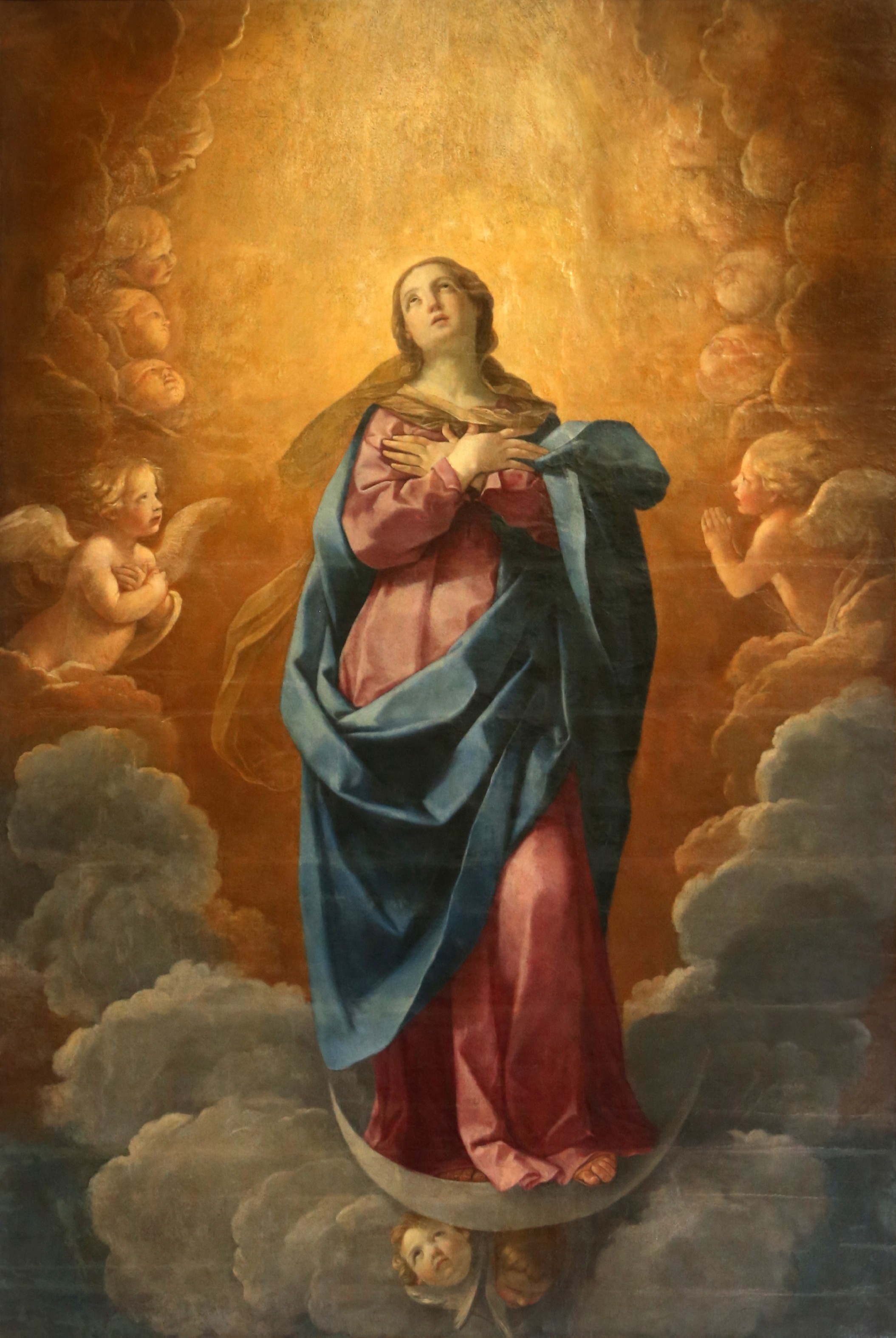 Niepokalane Poczcie Najwitszej Maryi Panny. Guido Reni, 1622-1625.