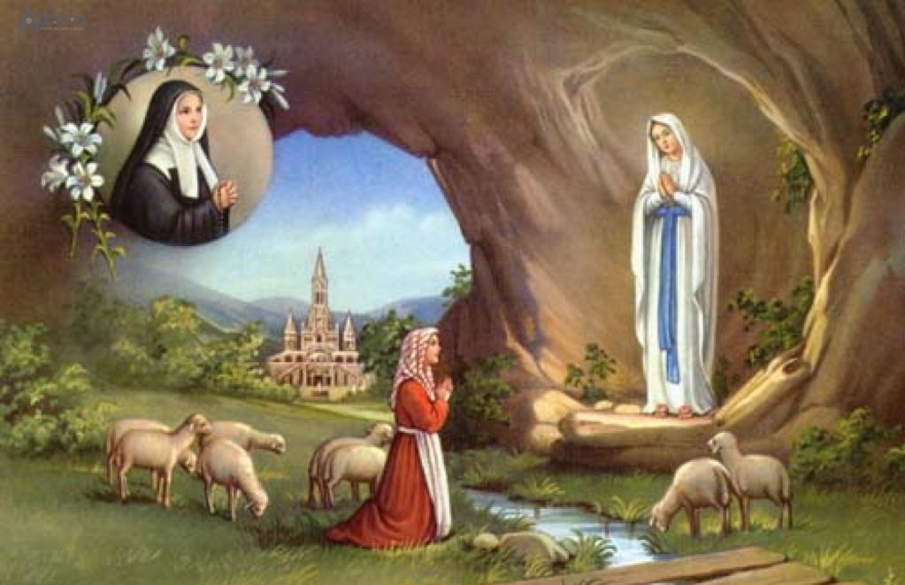 Objawienie si Matki Boej w Lourdes w. Bernadecie Soubirous