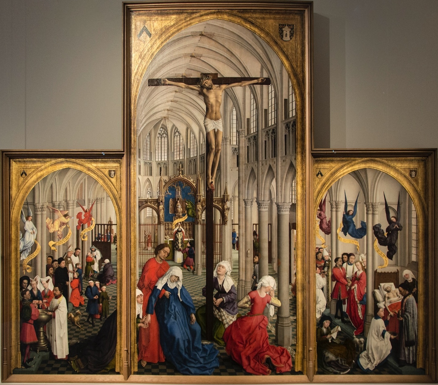 Altare septem Sacramentorum. Rogier van der Weyden.