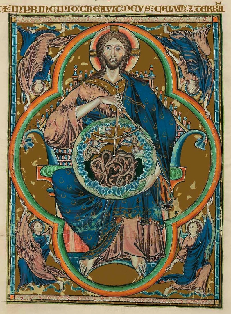 Chrystus Pantokrator. Biblia z Toledo.