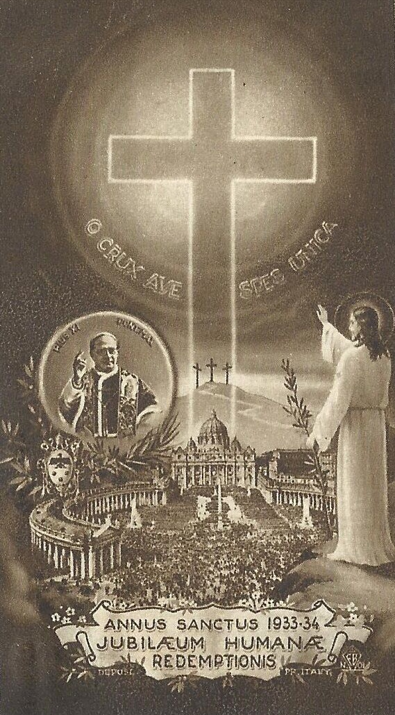 Papież Pius XI i Chrystus Pan