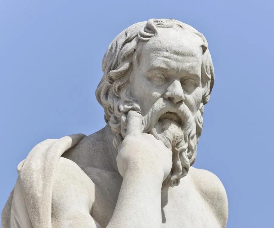 Protagoras, grecki sofista, agnostyk.