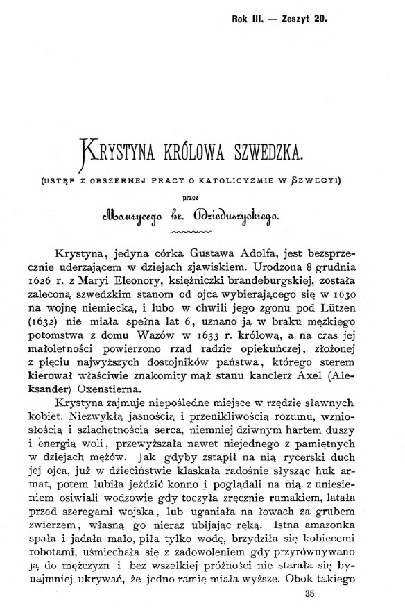 "Przegld Lwowski". Pismo dwutygodniowe powicone sprawom religijnym, naukowym, literackim i politycznym. Rok trzeci. 15-go padziernika 1873. Poszyt dwudziesty. Lwów. NAKADEM REDAKCJI. Z DRUKARNI "PRZEGLDU LWOWSKIEGO" I "CHATY" pod zarzdem Jul. Birkenmaiera. 1873, str. 509.