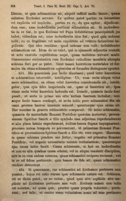 Theologiae fundamentalis tractatus duo. Scripsit F. H. Reinerding, SS. Th. et Ph. Dr. et Th. Prof. in Seminario Fuldensi. Tractatus prior. Demonstratio christiano-catholica contra adversarios generatim omnes. Monasterii Guestphalorum. SUMPTIBUS LIBRARIAE ASCHENDORFFIANAE. 1864, p. 252.