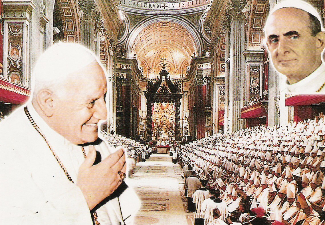 Antypapiee Roncalli (Jan XXIII) i Montini (Pawe VI), oraz Zbójecki Sobór Watykaski II