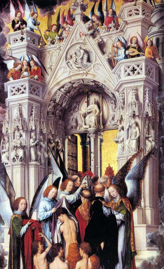 Sd Ostateczny. Lewe skrzydo. Hans Memling.