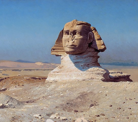 Sfinks. Jean-Léon Gérôme.