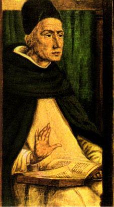 Św. Albert Wielki. Justus z Gandawy, 1475 r.