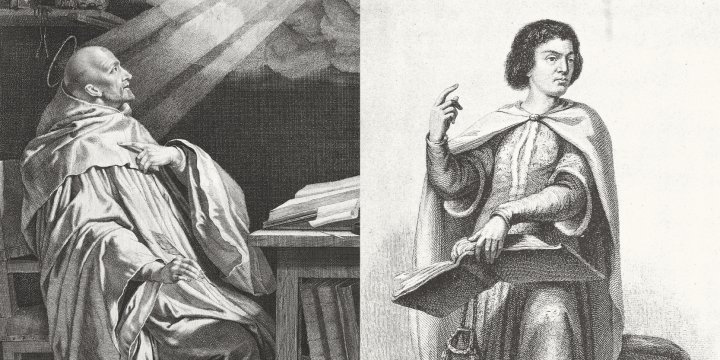w. Bernard z Clairvaux i Piotr Abelard