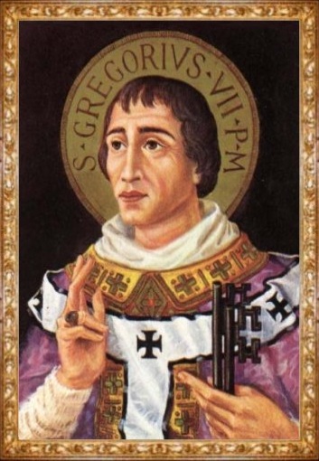w. Grzegorz VII Wielki, Papie.