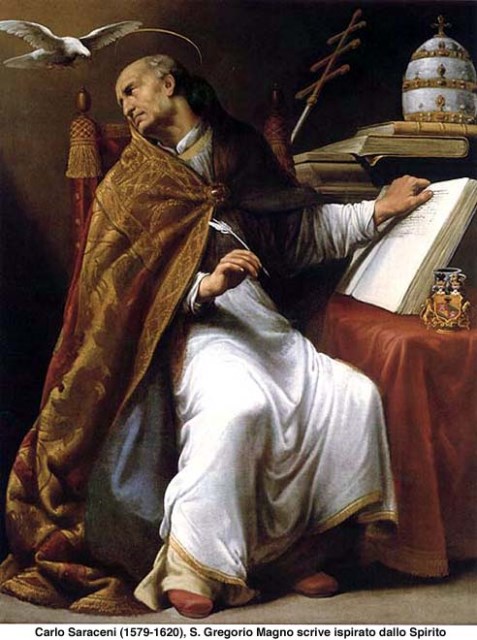 w. Grzegorz Wielki. Carlo Saraceni.