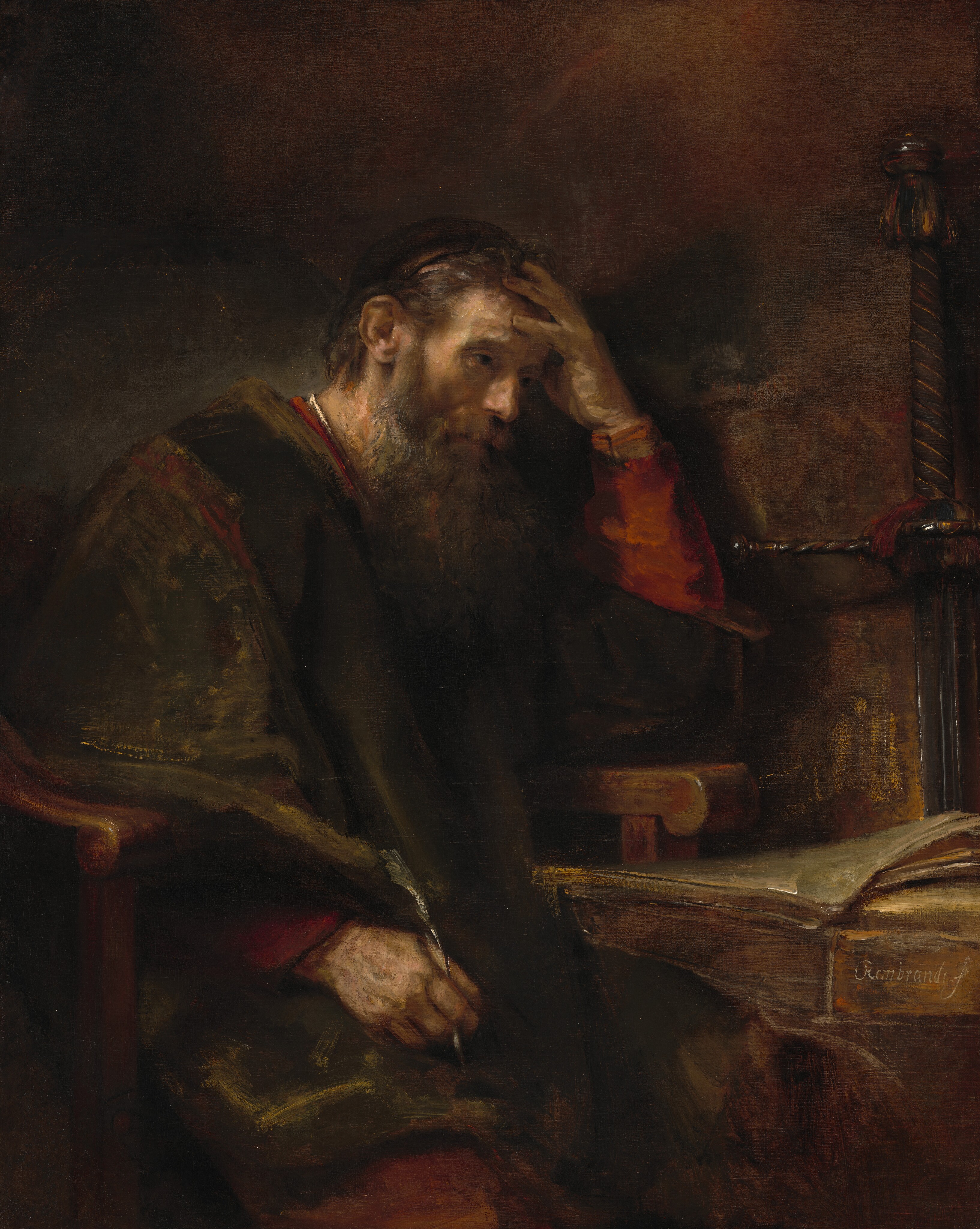 w. Pawe Aposto. Rembrandt, ok. 1657 r.