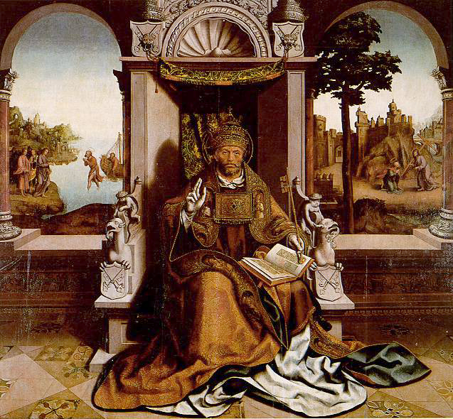 Św. Piotr Apostoł. Vasco Fernandes (Grao Vasco), 1475-1542.