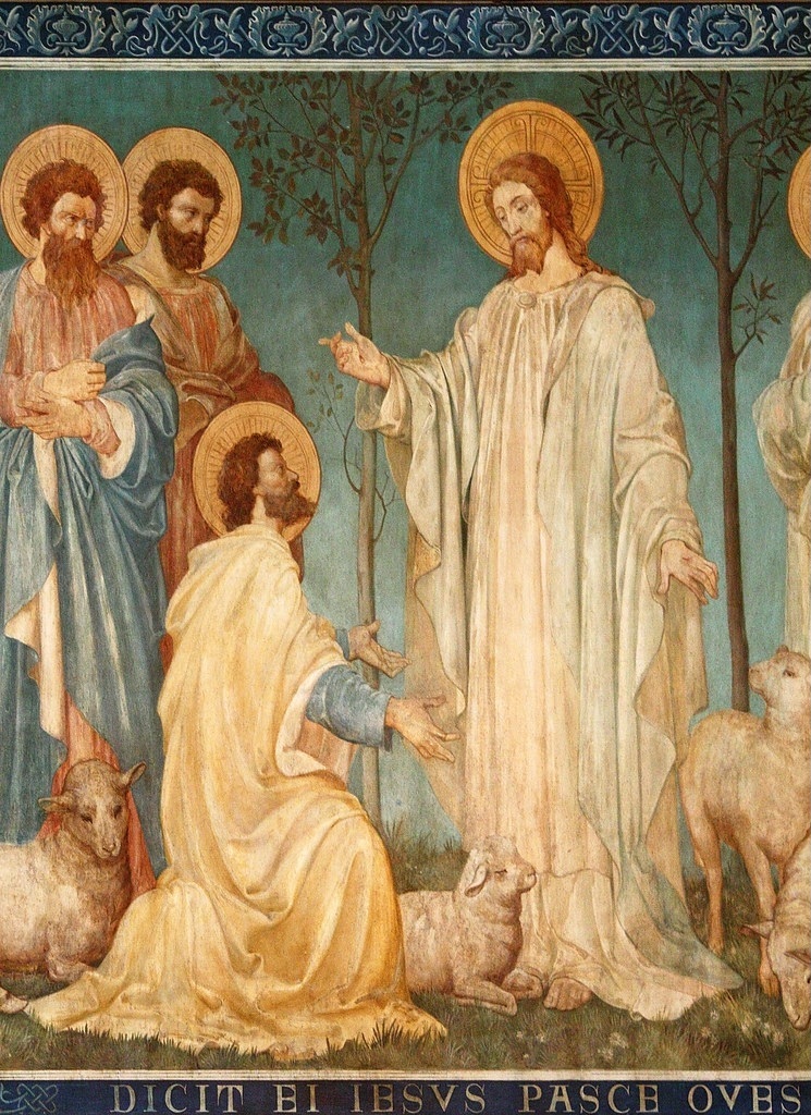 w. Piotra Pan Jezus ustanawia Papieem