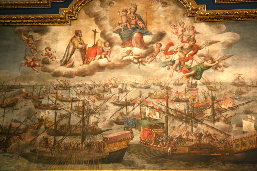 Papie w. Pius V i bitwa pod Lepanto