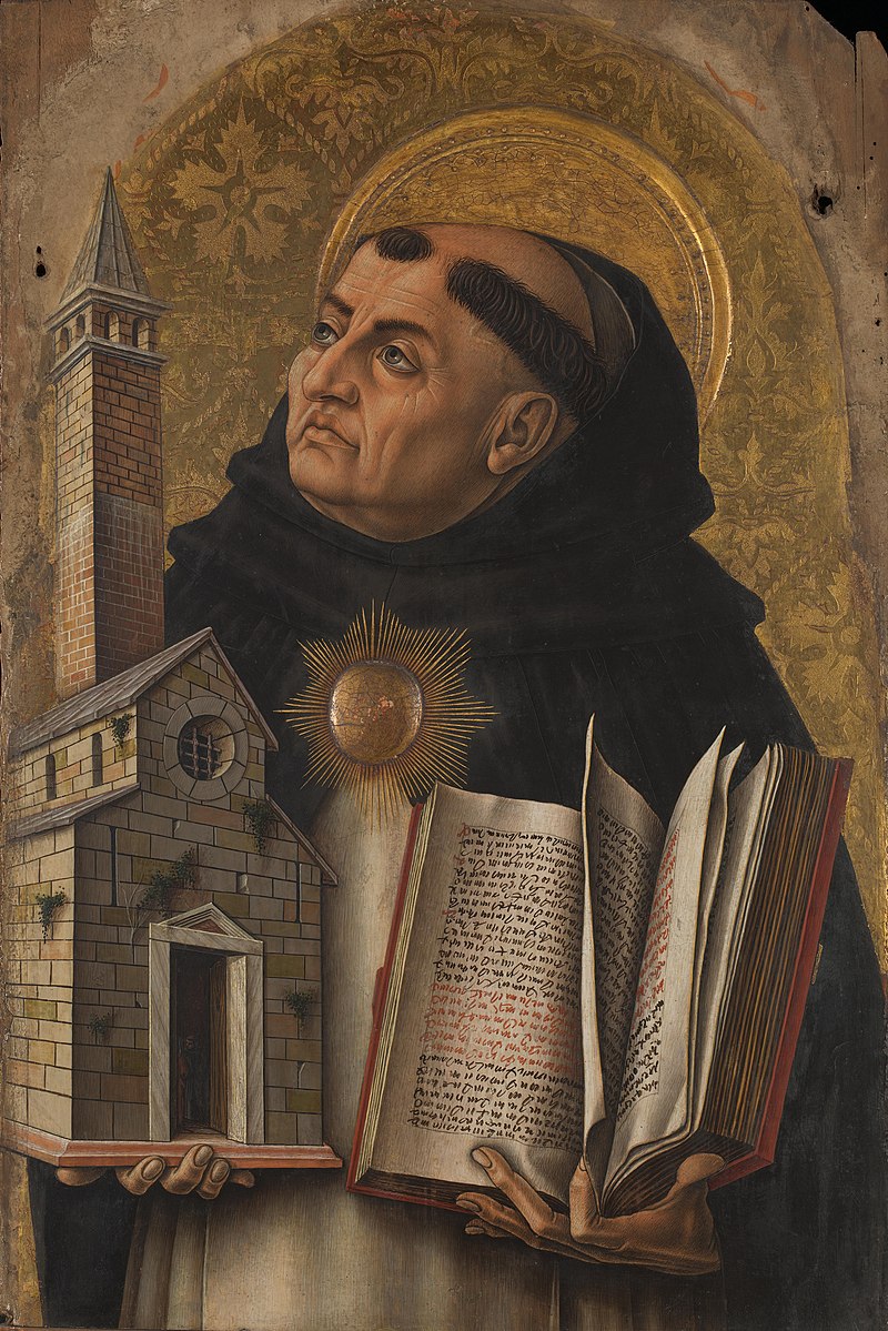 w. Tomasz z Akwinu. Carlo Crivelli.