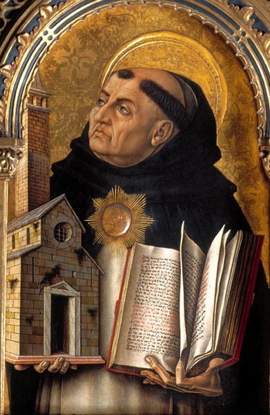 w. Tomasz z Akwinu. Doktor Anielski (Doctor Angelicus).