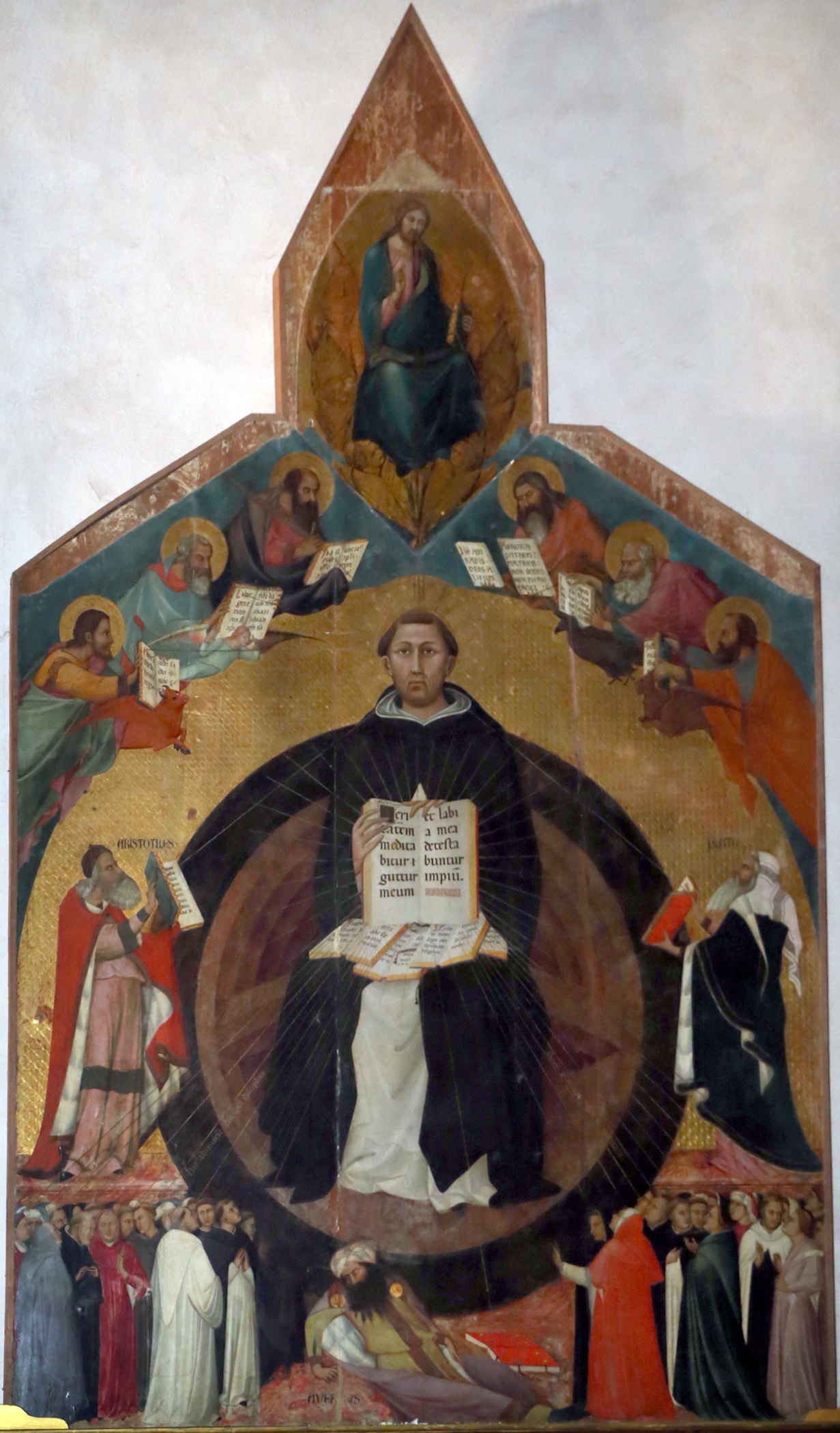 w. Tomasz z Akwinu. Lippo Memmi.