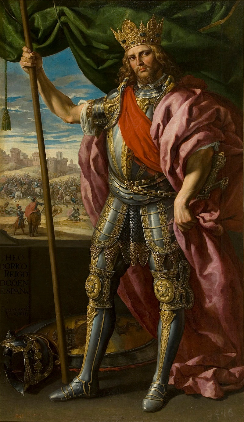 Teodoryk, król Ostrogotów (471-526).