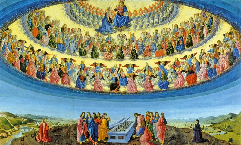 Wniebowzicie Najwitszej Maryi Panny. Francesco Botticini, ok. 1475 r.