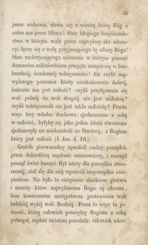 Wstp na Gór Karmelu przez . Jana od Krzya pierwszego Karmelity Bosego. Przeoy L. R. Kraków. Czcionkami Drukarni "Czasu" przy ul. Szczepaskiej L. 369. 1855, s. IX.