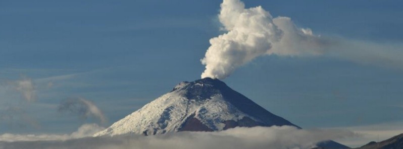 Wulkan Cotopaxi. Ekwador.