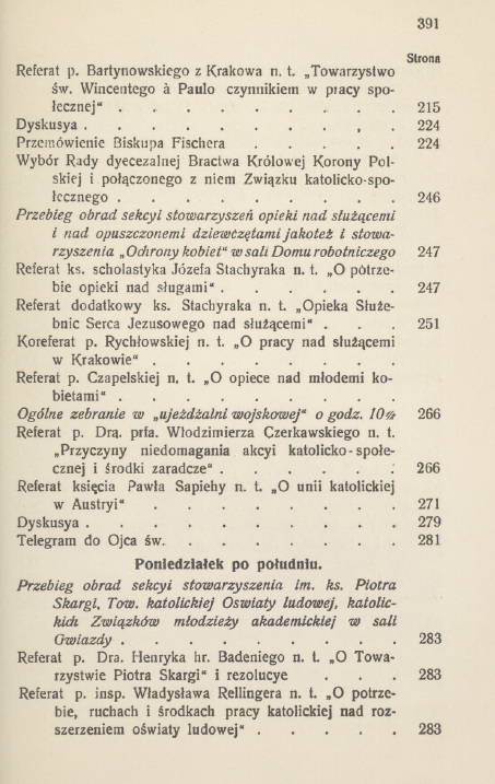 Ksiga Pamitkowa Drugiego Kongresu Mariaskiego Polskiego i zarazem wiecu katolickich stowarzysze polskich, odbytego w Przemylu w dniach 26, 27, 28 sierpnia 1911 r., Przemyl 1912.