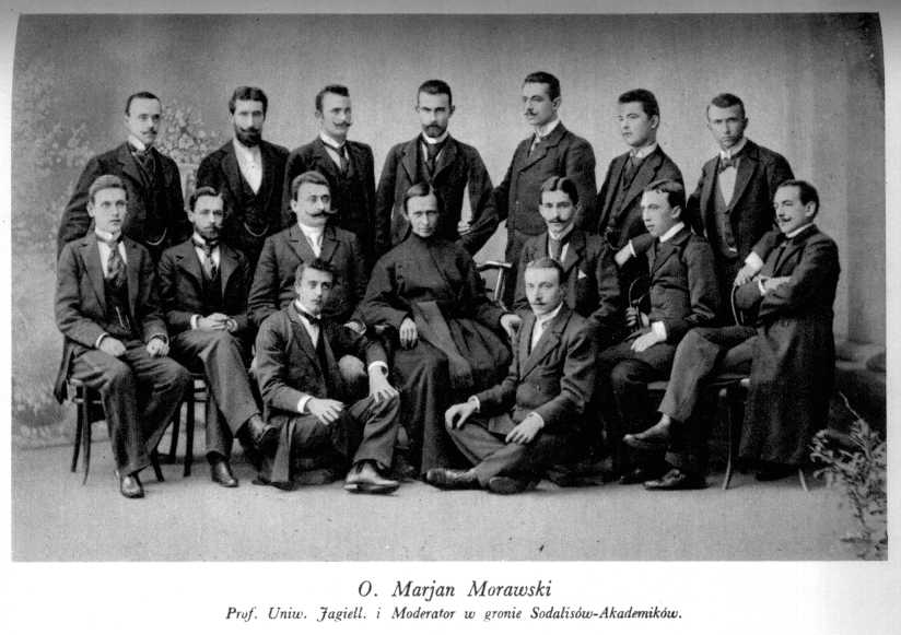 O. Marian Morawski profesor Uniwersytetu Jagielloskiego i Moderator w gronie Sodalisów-Akademików