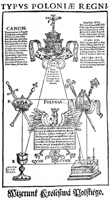 Typus Poloniae Regni. Wizerunek Królestwa Polskiego.