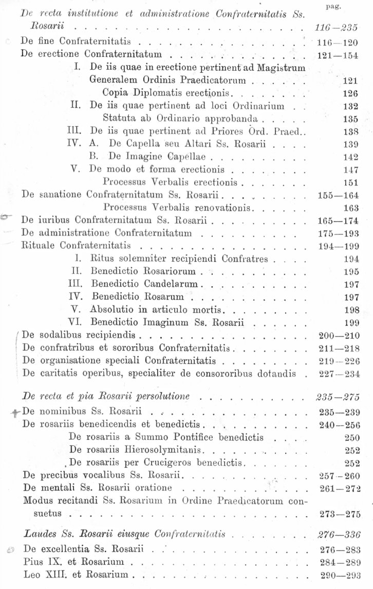 Rosa Aurea. De Sacratissimo B. Mariae V. Rosario eiusque venerabili Confraternitate deque Rosario tum perpetuo tum vivente. Auctore P. Fr. Thoma Maria Leikes ORDINIS PRAEDICATORUM, PROMOTORE SS. ROSARII PROVINCIAE TEUTONIAE. Cum approbatione superiorum. Dülmen in Guestfalia 1886.
