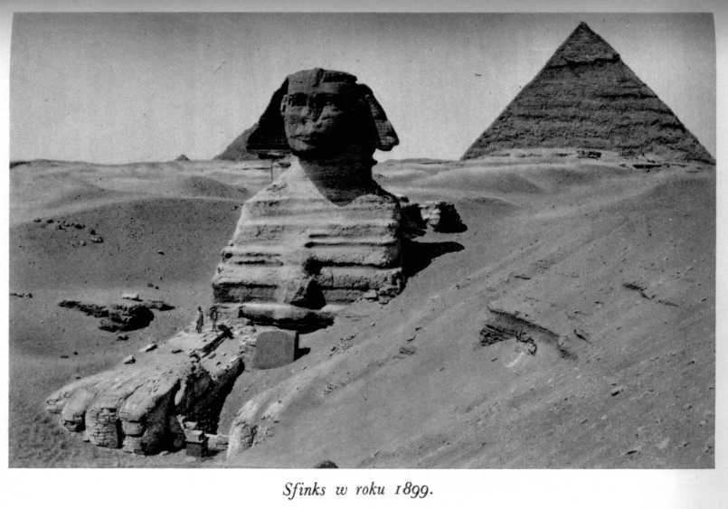 Wielki Sfinks w Egipcie.